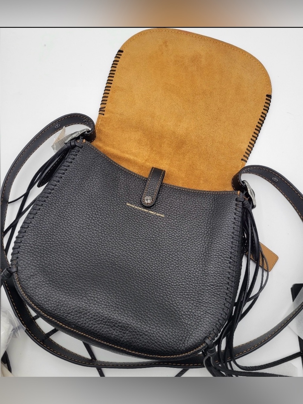 Coach 1941 Whiplash Saddle Bag, Black ππ - Picture 11 of 16